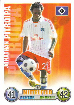 Jonathan Pitroipa Hamburger SV 2008/09 Topps MA Bundesliga #137